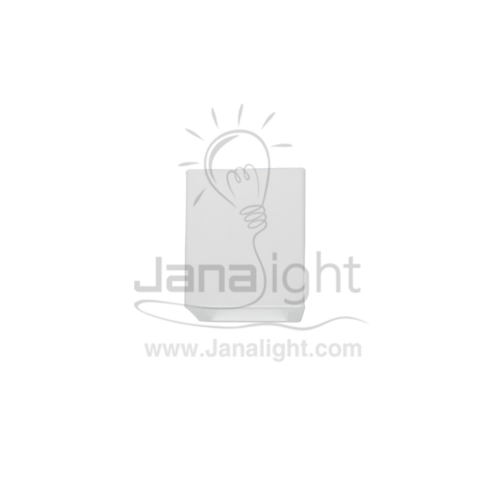فريم سبوت سلندر فارغ مربع ابيض بلاستك بريق Bq 02 21 Cylinder Downlight Frame Square Plastic White